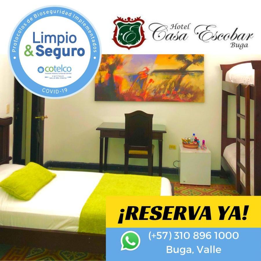 Casa Escobar Buga Hotel Bagian luar foto