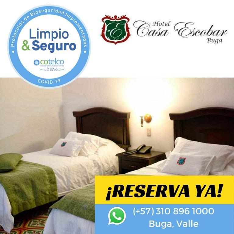 Casa Escobar Buga Hotel Bagian luar foto